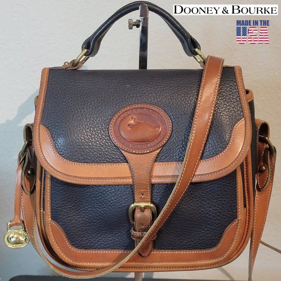Dooney & Bourke Handbags - Dooney & Bourke All Weather Leather Surrey Carrier Crossbody Bag